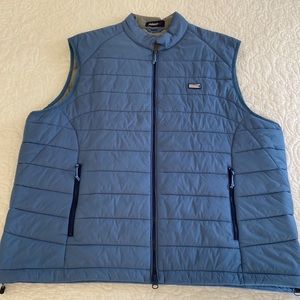 XL Johnnie-O Light Blue Puffer Vest